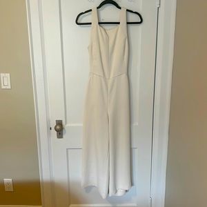 Aritzia Wilfred off white jumpsuit size 6